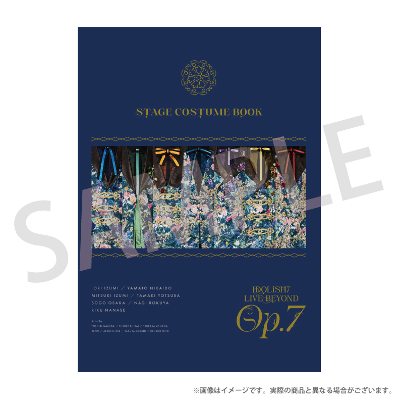 IDOLiSH7 LIVE BEYOND “Op.7” Stage Costume Book