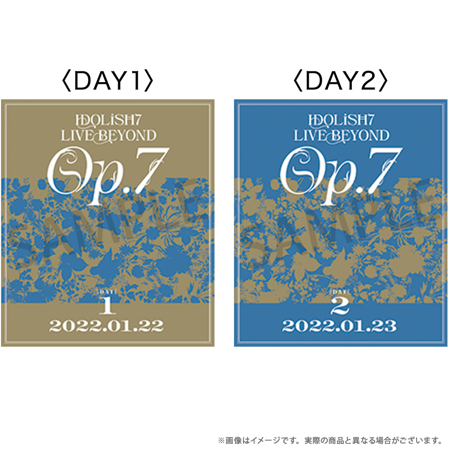 IDOLiSH7 LIVE BEYOND Op.7 Blu-ray DAY 1／Blu-ray DAY 2