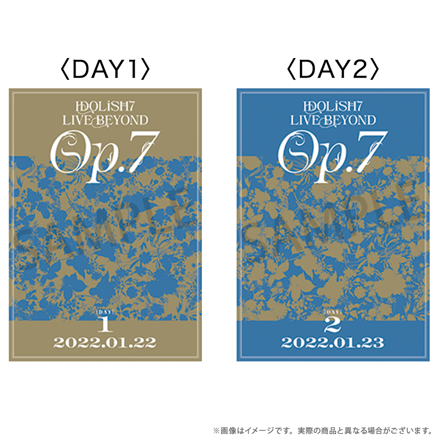 IDOLiSH7 LIVE BEYOND Op.7 DVD DAY 1／DVD DAY 2