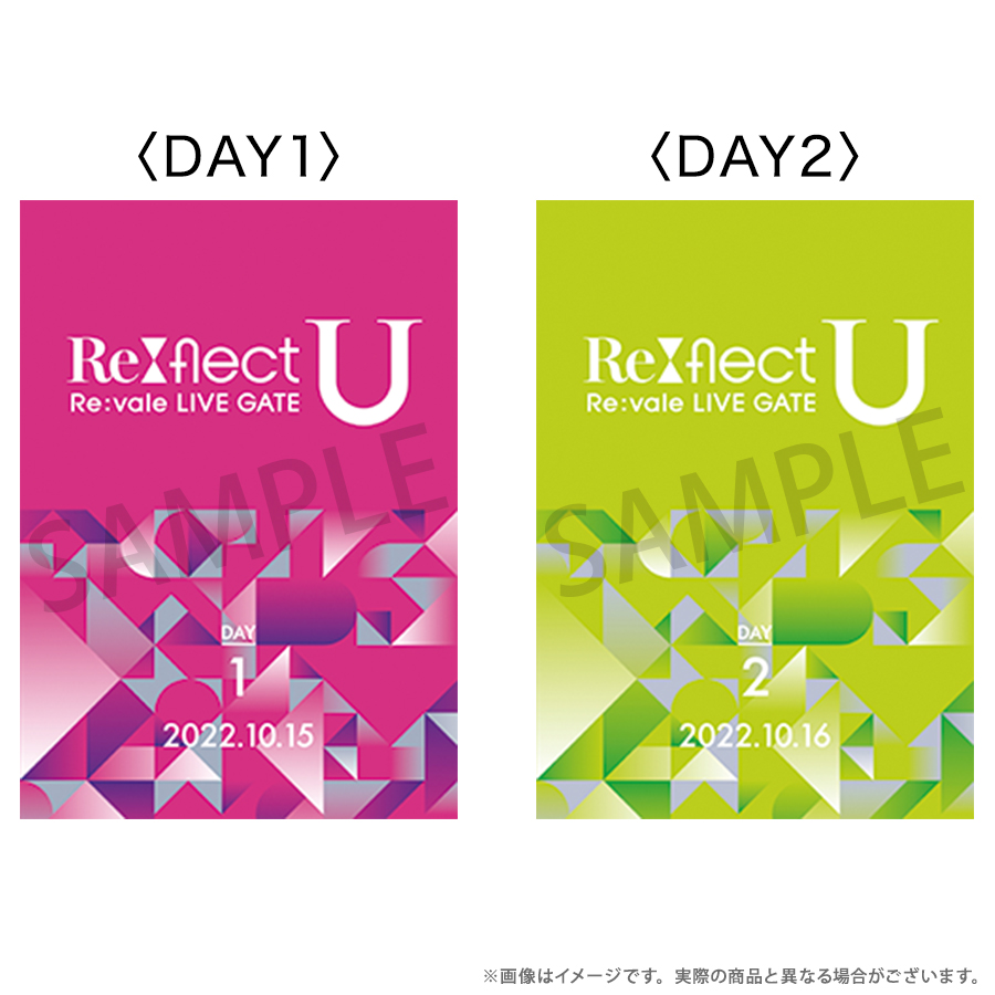 Re:vale LIVE GATE Re:flect U DVD DAY 1／DVD DAY 2